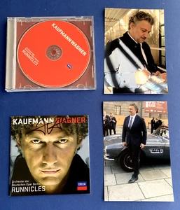 JONAS KAUFMANN Klassik In-person signed CD-booklet CD Autogramm - Picture 1 of 1