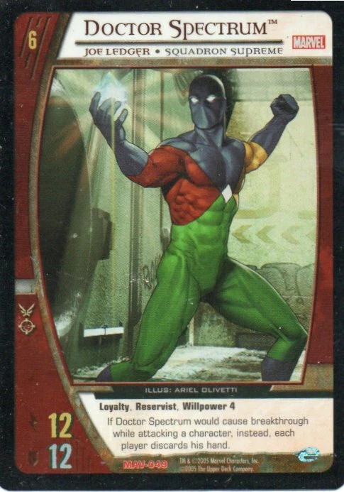 Marvel VS CCG - Doctor Spectrum #49 Promo Foil - Image 1 of 1