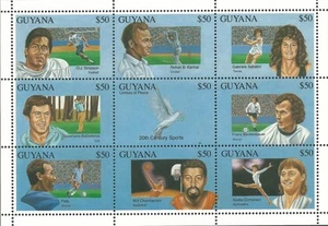 Guyana 1993 - 20th Century Sports Famous People Pele Soccer Golf - Sc 2676 MNH - Picture 1 of 1