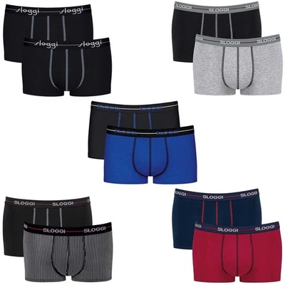 Sloggi Uomo Hipster Multipack - Start Hipster C2P Box, Boxer, Cotone... - Immagine 1 di 4