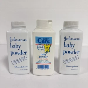 Lote De Colección De Polvo Para Bebé Talco Johnson’s & Baby Care Hospital Certificado EE. UU. - Imagen 1 de 24