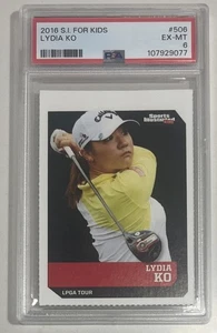 LYDIA KO Rookie 2016 Sports Illustrated SI For Kids LPGA South Korea PSA 6 - Bild 1 von 2