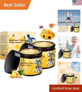 Crema profesional de veneno de abeja para cuello y espalda - Gel natural para aliviar las articulaciones - Imagen 1 de 9
