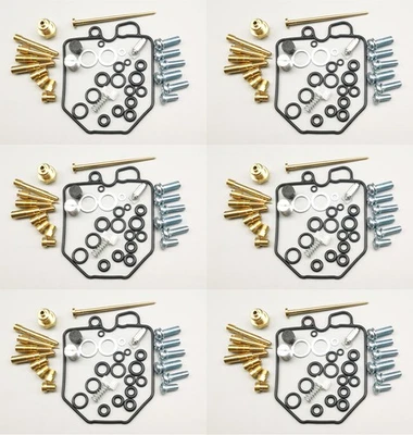 Juego de 6 kit de reparación de carburador para Honda CBX1000 CBX 1000 1978-1983 Foto 1 de 4