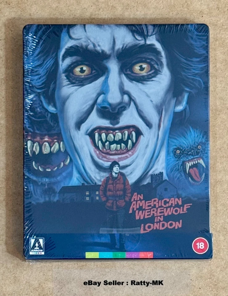 an American Werewolf in London Steelbook Arrow Ltd Edition & Horror