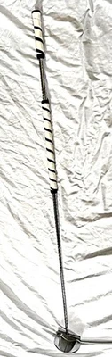 EGK LONG PUTTER, BROOM STICK TYPE, RH, 44-47 INCH LENGTH, COVER, WHITE WRAP GRIP - Image 1 of 4