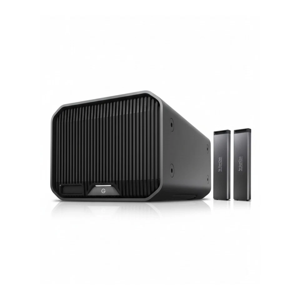 SanDisk Professional G-Raid Project 2 16TB HDD and PRO-BLADE Mag 1TB SSD Bundle - Image 1 of 1