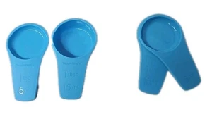 24 TUPPERWARE Mesuring Cups magnet set 5/15 ml Blue Baking Tools - Bild 1 von 8