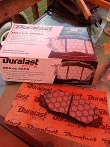 New Duralast Elite Brake Pads DE-1210 Check Vehicle Compatability Please - Picture 1 of 4