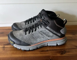 Danner TRAIL 2650 GTX Gray Salmon Waterproof Mid Hiking Boots Womens Size 10 - Picture 1 of 12
