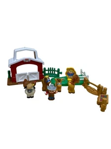Fisher-Price Little People Farm Animal Friends Figures And Accessories 12 Pieces - Picture 1 of 5