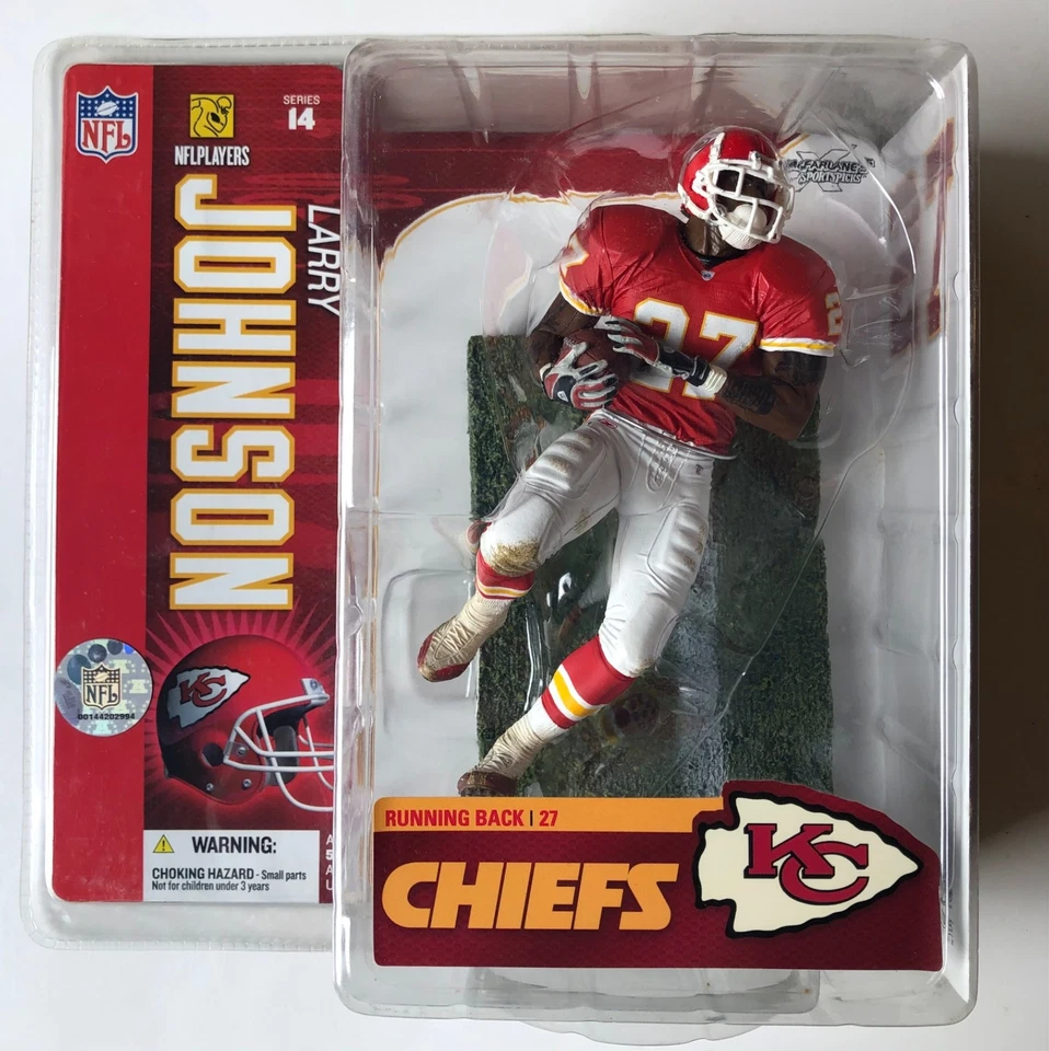 Kansas City Chiefs Larry Johnson Serie 14 y Tony Gonzalez MINI McFarlanes Foto 1 de 4
