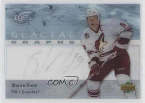 2007-08 Upper Deck Ice Glacial Graphs Shane Doan #GG-SD Auto - Picture 1 of 3