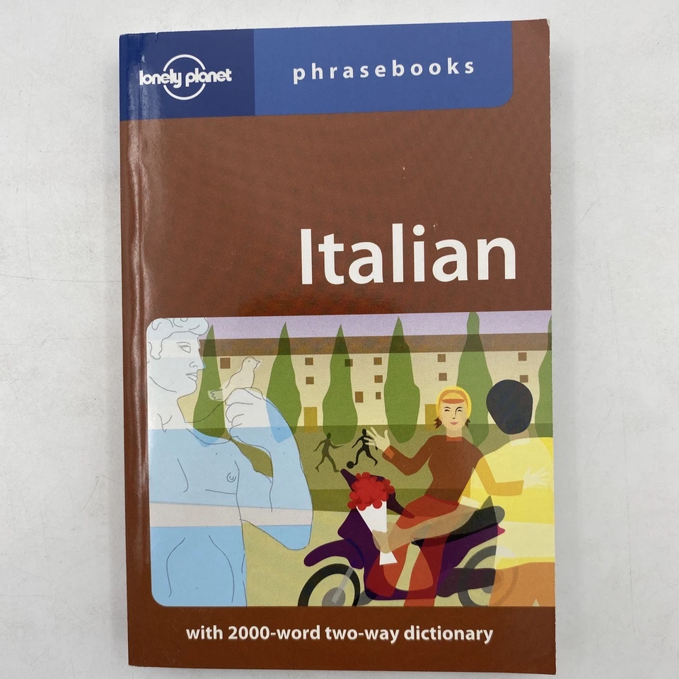Italian: Lonely Planet phrasebooks / With Over 2000-Word Two-Way Dictionary - Image 1 of 4
