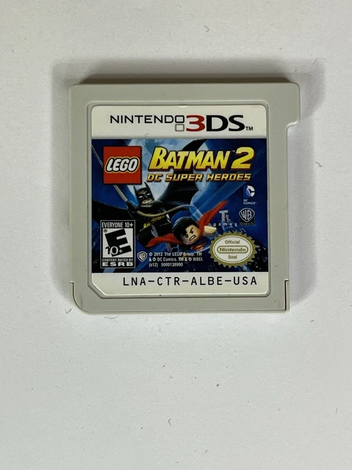 Lego Batman 2 DC Super Heroes (Nintendo 3DS, 2012) solo cartucho - probado Foto 1 de 1