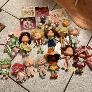 Lote De 12 Muñecas Strawberry Shortcake Vestidas De Colección Años 1979-1980 - Imagen 1 de 14