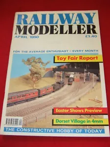RAILWAY MODELLER - DORSET VILLAGE - April 1990 Vol 41 #473 - Picture 1 of 1