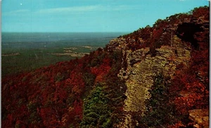 Vintage ARKANSAS AR Postcard Scenic View Lover's Leap Mount Magazine  - Picture 1 of 4