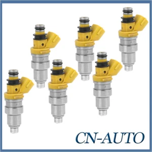 6x Fuel Injectors 23250-70040 For Toyota Supra L6 3.0L 1986-1988 - Picture 1 of 5