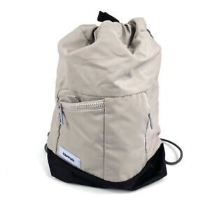 Crumpler Sirius Drawstring Bag Weatherproof Lightweight Backpack Beige Black