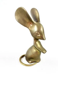 Vintage Messing Maus Figur Briefbeschwerer - Bild 1 von 6