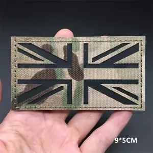 Multicam British Flag Official VELCRO® IRR Union Jack Patch United Kingdom Badge - Picture 1 of 2