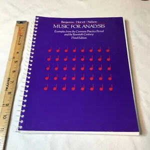 Music for Analysis Examples from the Common Practice Period 3rd Edition 1992 - Picture 1 of 17