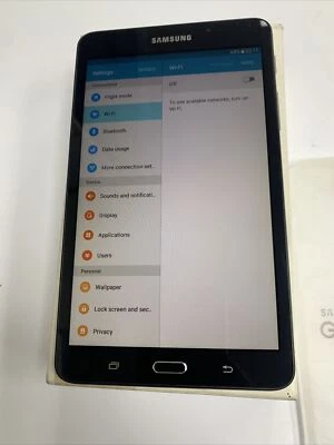 Samsung Galaxy Tab A6 SM-T280 8GB, Wi-Fi, 7 inch - Black - WiFi Not Working - Image 1 of 4