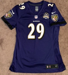 NFL Nike On Field Jersey Women’s Small Baltimore Ravens #29 Forsett Official - Picture 1 of 6