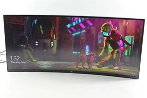 LG 34BP65C-B 34" 3440x1440 160Hz HDR10 AMD FreeSync VA LED Monitor DP HDMI 2.0 - Picture 1 of 4