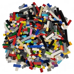 Lego Bulk Lot Flat Plates 2x2 2x3 2x4 2x6 2x8 730+ Pieces Multicolor Building - Picture 1 of 7