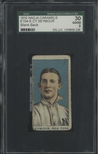1910 E104 III Cy Seymour - SGC 30