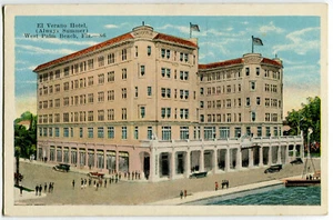 Prelinen Postcard - West Palm Beach, Florida - El Verano Hotel (Always Summer) - Picture 1 of 2