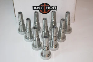 10-Pack  Caterpillar / Anchor - 3/4" Hose to 3/4" SAE Flange 62 - Series 3 - Picture 1 of 4