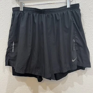 Nike Dri-Fit Shorts Women's Large Athletic Soccer Black Soccer field hockey - Picture 1 of 6