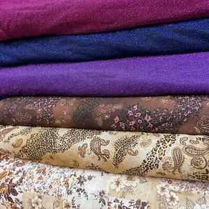 Floral Mesh Net Material Stretch Dress Craft Costume Fabric 58" By Meter - Picture 1 of 14