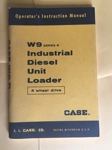 Case W-9 Serie B 4WD Diesel Radlader Betriebsanleitung Werkstatt W9B - Bild 1 von 5