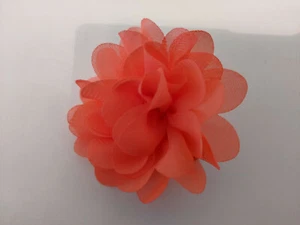 Flower Hair Clip [U.S. SELLER] [Chiffon] [Alligator Clip] [2'' and 2.8''] [NEW] - Picture 1 of 24