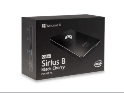 Ockel Sirius B Black Cherry Mini PC Windows 10 Home Pocket PC - Image 1 of 3