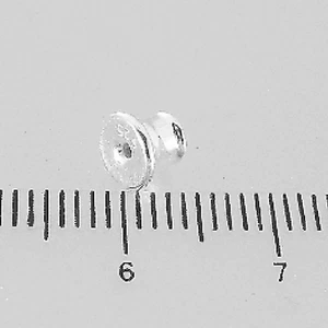 Rosca de Pendiente 925 De Plata M2 BAR-925-BI - Foto 1 di 1