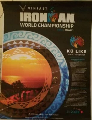 PÓSTER TRIATLÓN IRONMAN CAMPEONATO MUNDIAL KONA 2022 Foto 1 de 2