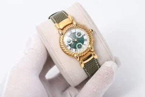 Van Der Bauwede Adelaide 31 mm White & Green Chronograph Dial Women's Watch - Picture 1 of 8