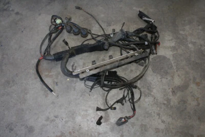 Arnés de cableado del motor BMW E36 323is 323i 2,5 L M52 OBD2 transmisión automática sin cortar Foto 1 de 4