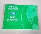 2012 Ford Explorer Original Factory Wiring Diagrams Shop Manual #F1