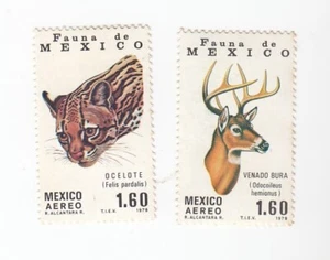 Mexico, 1978, Local Fauns, Set of 2 Stamps, MNH, AH 286 - Picture 1 of 2