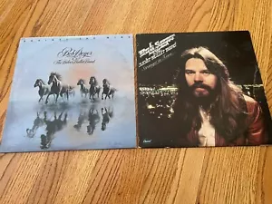 Bob Seger 2 LP Record Lot Against The Wind And Stranger In Town - Picture 1 of 3