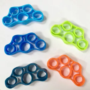 Hand Strength Finger Grip Strengthener Hand Therapy Exerciser Bands - UK SELLER - Picture 1 of 4