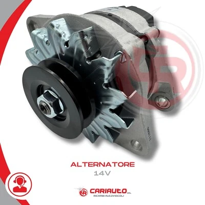 Alternatore 65A IVECO DAILY TRATTORI FIAT AGRI OM VM FIAT DUCATO 63320049 12V - Imagen 1 de 4