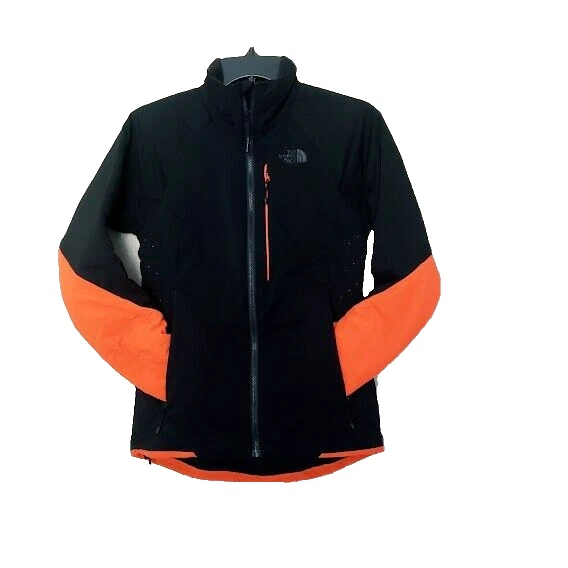 The North Face Women’s Denali  Full Zip Size XS Jacket Black And Orange - Image 1 of 4