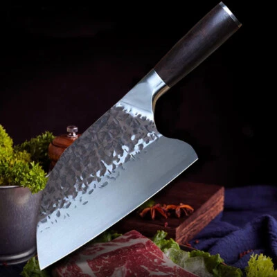 Cuchillo de carnicero de 8 pulgadas forjado serbio cuchillo de cocina carne y verduras cuchillo Foto 1 de 4